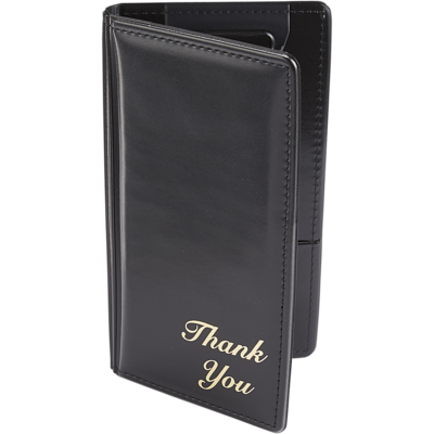 GFS 5x9 Guest Check Presenter, Black Padded     6x6.0 ea, $4.67/1ea
