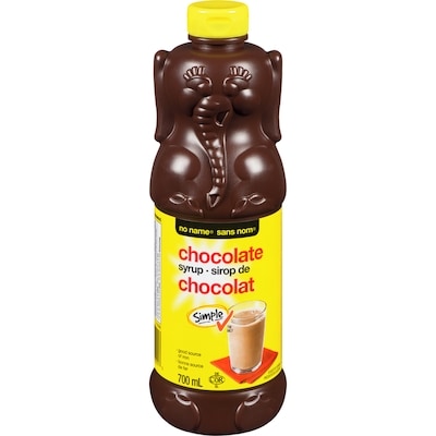 No Name Chocolate Syrup 700 ml, $0.71/100ml