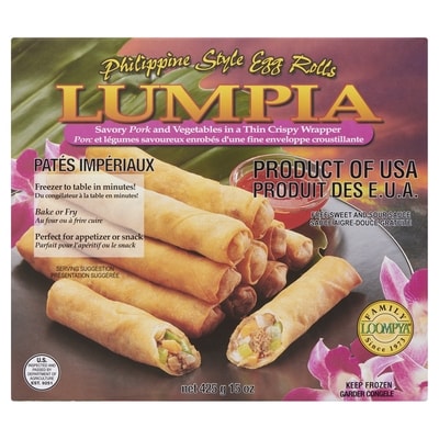 Lumpia porc et légumes