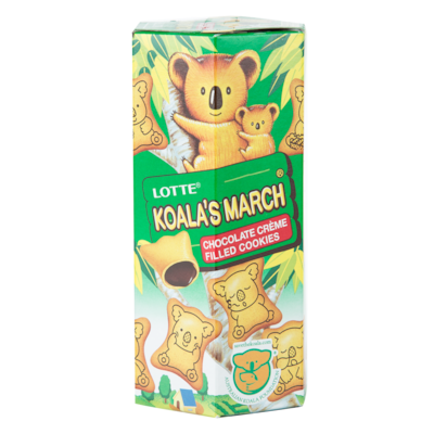 Lotte Biscuits Koala's March Chocolat 41 g, 3,15 $/100g