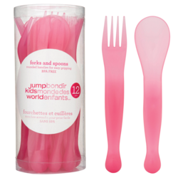 Boing! L’univers des petits Ensemble de fourchettes et de cuillères, 12 pièces 12x1.0 ea, 0,42 $/1ch