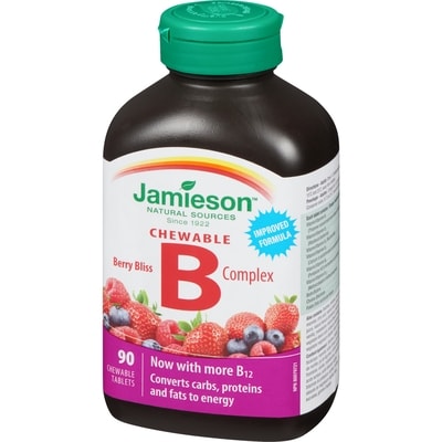 Chewable B Complex Berry Bliss Tablets