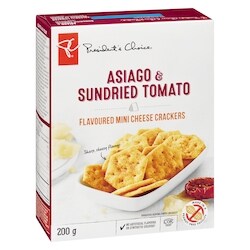 President's Choice Asiago and Sundried Tomato Flavoured Mini