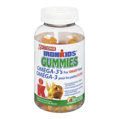 IronKids Essentials Gummies, Omega-3 180 ea, $0.14/1ea
