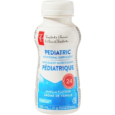 Supplément nutritionnel pédiatrique à la vanille