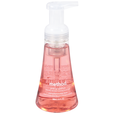 Method Foam Hand Soap Pink Grapefruit 300 ml, $2.00/100ml