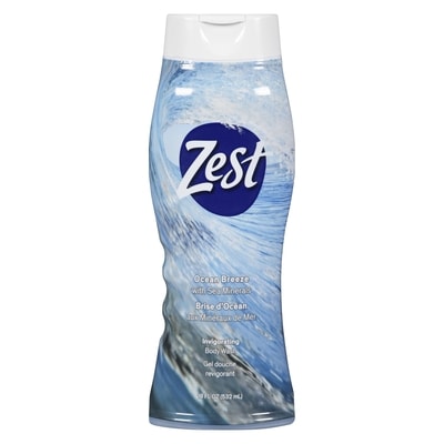 Zest Body Wash, Ocean Energy 532 ml, $0.94/100ml