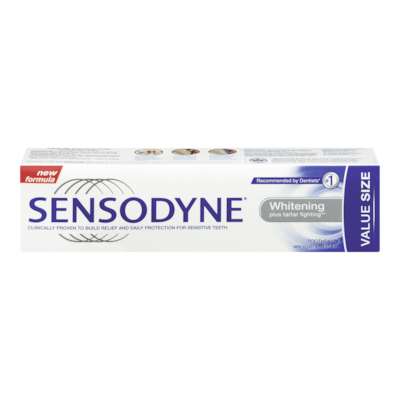 Sensodyne Whitening plus Tartar Fighting Toothpaste 135 ml, $5.55/100ml