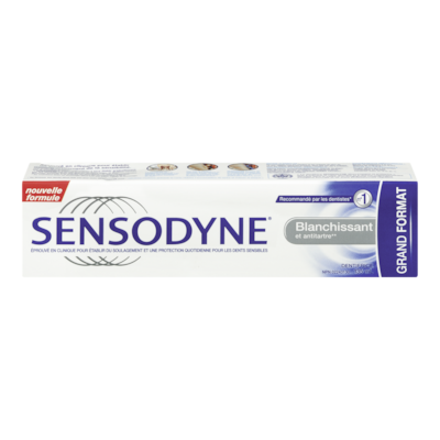 Sensodyne Dentifrice Sensodyne blanchissant et antitartre 135 ml, 5,92 $/100ml
