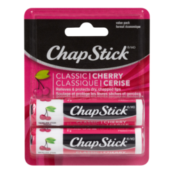 Chapstick Baume classique pour les lèvres à saveur de cerise paquet économique 2 ea, 74,88 $/100g