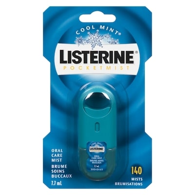 Listerine PocketMist Cool Mint Oral Care Mist 7.7 ml, $64.94/100ml