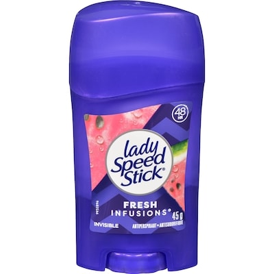 Lady Speedstick Fresh Infusions Antisudorifique Melon Juteux 45 g, 7,78 $/100g