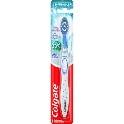 Colgate MaxWhite Whitening Toothbrush, Soft 1 ea, $4.99/1ea