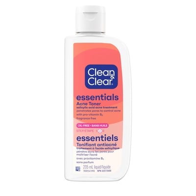 Clean & Clear Essentials Acne Toner 235 ml, $4.25/100ml