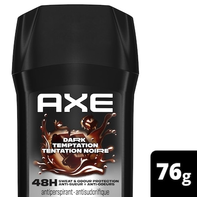 Axe Dark Temptation Antisudorifique en Bâton 76 g, 8,93 $/100g
