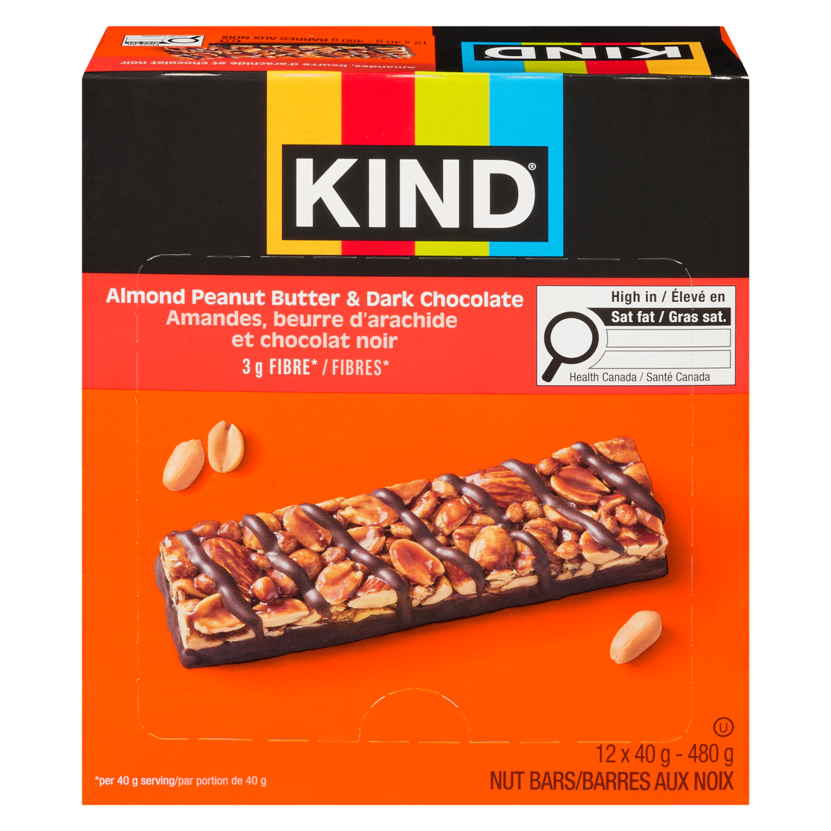 Kind Gluten-Free Nut Bar Peanut Butter & Dark Chocolate