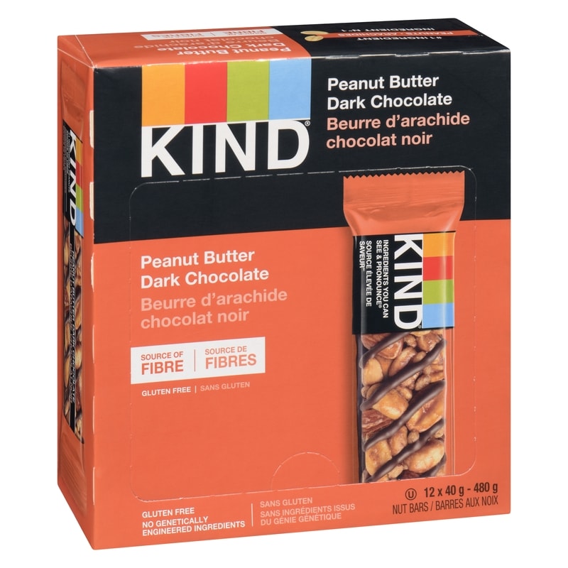 Almond Peanut Butter & Dark Chocolate Bars