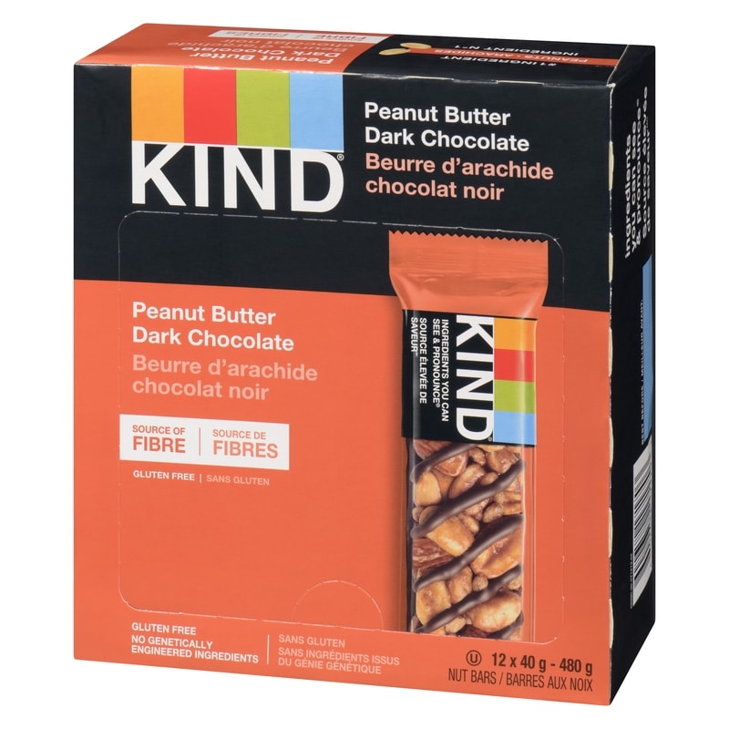 Almond Peanut Butter & Dark Chocolate Bars