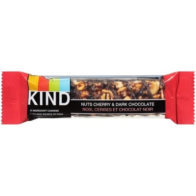Kind Nuts Cherry & Dark Chocolate Bar 40 g, $5.73/100g