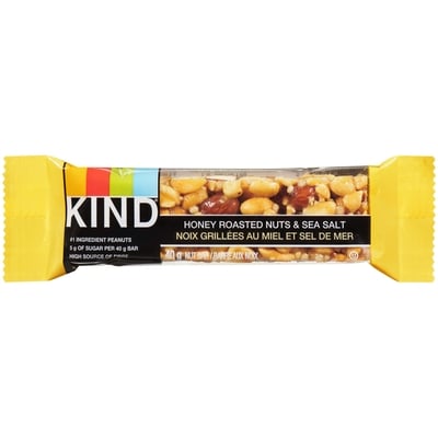 Kind Honey Roasted Nuts & Sea Salt Bar 40 g, $5.73/100g