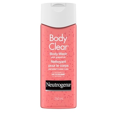 Neutrogena Body Clear Nettoyant pour le corps, pamplemousse rose 250 ml, 5,20 $/100ml