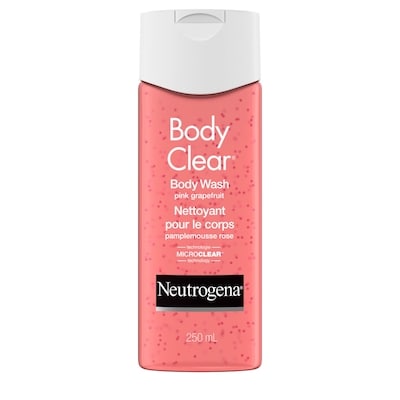Neutrogena Body Clear Nettoyant pour le corps, pamplemousse rose 250 ml, 5,00 $/100ml