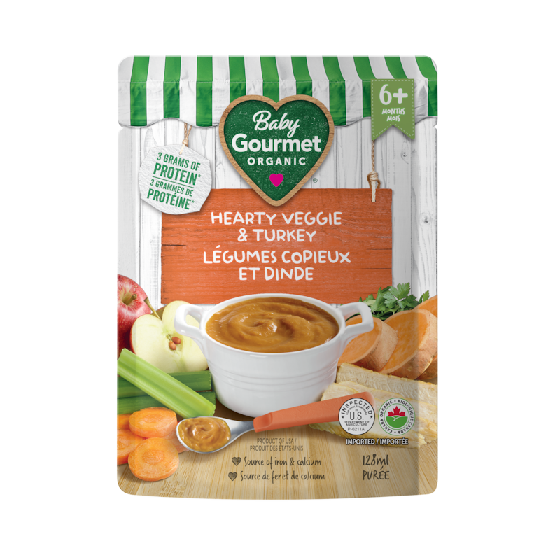 Organic Meal Hearty Veggie & Turkey