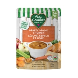 Baby Gourmet Plat préparé biologique de légumes avec dinde 128 ml, 2,57 $/100ml