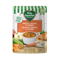 Baby Gourmet Plat préparé biologique de légumes avec dinde 128 ml, 2,34 $/100ml