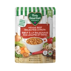Baby Gourmet Organic Meal Veggie Beef Bolognese & Pasta 128 ml, $2.57/100ml