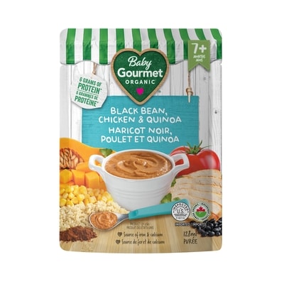 Baby Gourmet Organic Meal Black Bean Chicken & Quinoa 128 ml, $2.57/100ml