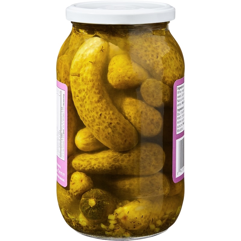 Baby Dill Pickles With Garlic