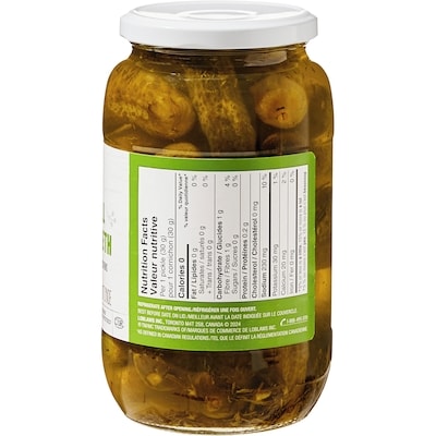 Petits cornichons à l’aneth