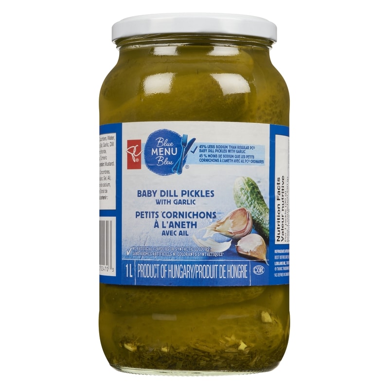Baby Dill Pickles With Garlic