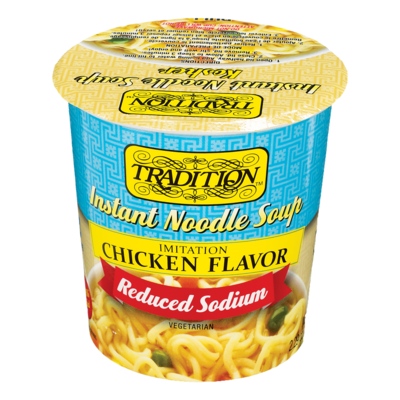null Soupe instantanée poulet et nouilles sans GMS 78 g, 3,83 $/100g