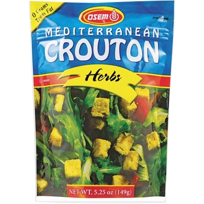 Osem Mediterranean Croutons Herbs 148.8 g, $3.36/100g
