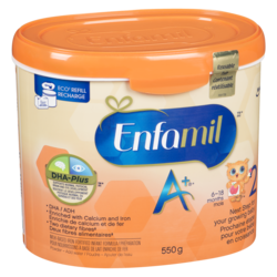 Enfamil A+ 2 Baby Formula, Powder Tub - 550 g | Loblaws
