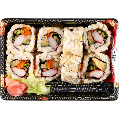 null Brown Rice California Roll  (After 11am) 220 g, $3.63/100g