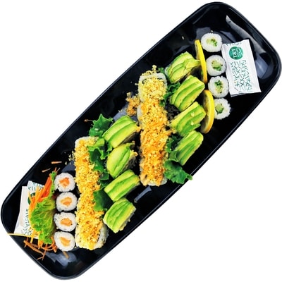 null Deluxe Assorted Sushi, 20 Pieces (Available after 11am) 740 g, $2.43/100g
