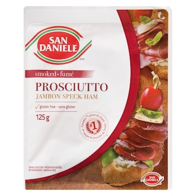 San Daniele Smoked Prosciutto 125 g, $55.92/1kg $5.59/100g
