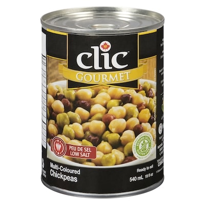 Clic Multi-Colour Chick Peas 540 ml, $0.46/100ml