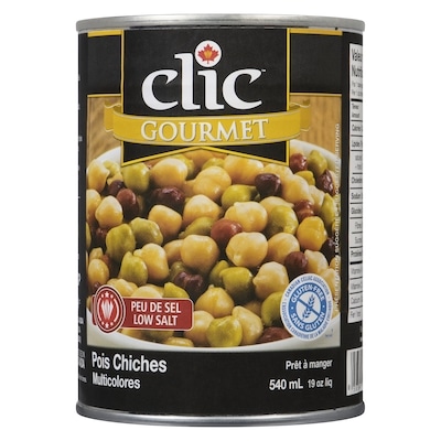 Pois chiches multicolores