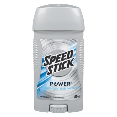 Speed Stick Power Antiperspirant, Unscented 85 g, $4.12/100g