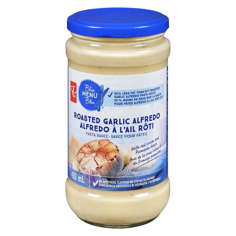 Blue Menu Roasted Garlic Alfredo Pasta Sauce