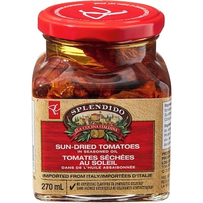 PC Splendido Splendido Sun-Dried Tomatoes in Seasoned Oil 270 ml, $2.59/100ml