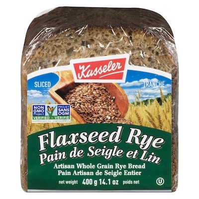 Kasseler Flaxseed Bread 400 g, $1.25/100g