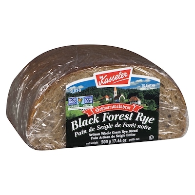 Kasseler Black Forest Rye Bread 500 g, $1.00/100g