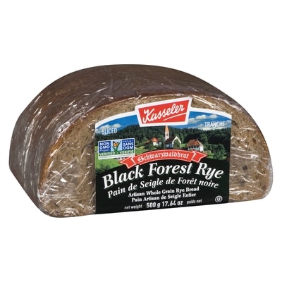 Kasseler Pain de seigle Forêt-Noire 500 g, 1,00 $/100g