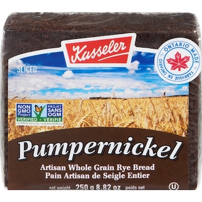 Kasseler Pain de seigle noir tranché 250 g, 1,80 $/100g