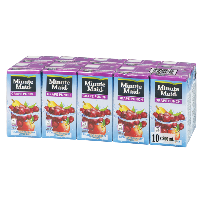 Grape Punch Cartons